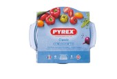 Pyrex CLASSIC ronde ovenschaal met deksel glas 4,9L