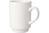Mammoet Automatenmug Budgetline porcelaine 190ml blanc (lot de 12) dia6,5xh9cm