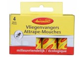 Autocollants/attrape-mouches Aeroxon en 4 pièces