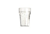Mepa Verre à boisson gazeuse transparent 200 ml plastique SAN dia68x103mm