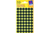 Étiquettes de marquage points noirs d12 mm 270 points par paquet, lot de 10 pièces