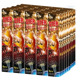 Étoiles 16cm 50 pack de 8 pièces