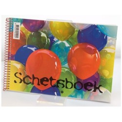 Schetsboek ballon 148x210 10st