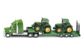 Siku 1837 dieplader met John Deere tractoren