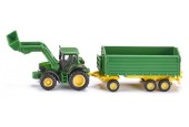 Siku 1843 JD John Deere met aanhangwagen
