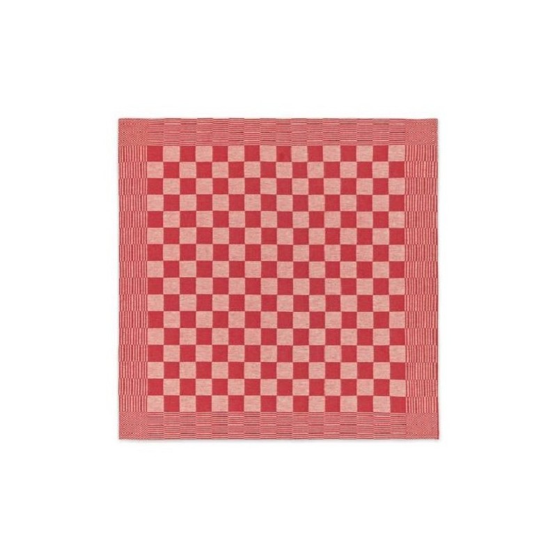 DDDDD Torchon Barbecue rouge 60x65cm 6 pièces