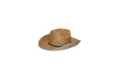 Chapeau de paille Dallas cowboy naturel