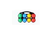 Jeu de boules 8 boules en plastique dans support
