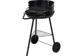 Barbecue BBQ semi-ouvert sur roulettes 43 cm