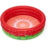 Piscine Bestway 3 anneaux Fraise 160x38cm environ 390 litres