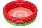 Piscine Bestway 3 anneaux Fraise 160x38cm environ 390 litres
