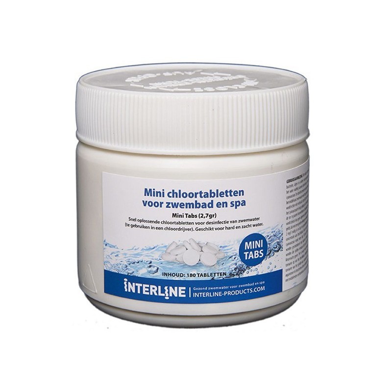 Interline chloortabletten Mini Tabs 180stuks