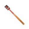 Honkbalknuppel Rood/naturel Hout