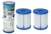 Cartouche filtrante Bestway Flowclear Type II, pack de deux