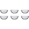 Duralex schaal Lys rond stapelbaar 200ml hardglas 6 stuks 10,5x4.3cm