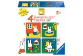 Ravensburger Nijntje 4 in a box 6-9-12 en 16 stukjes