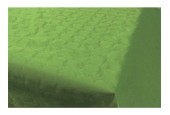 Damast tafelkleed papierROL 118cmx8m licht groen