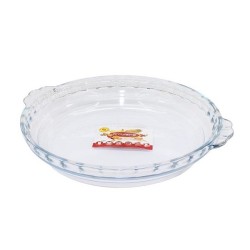 Arcuisine ronde glazen  bakvorm met grepen 22cm
