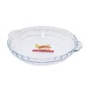 Arcuisine ronde glazen  bakvorm met grepen 22cm
