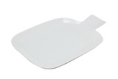 Plat de service blanc 23x16x2,8cm