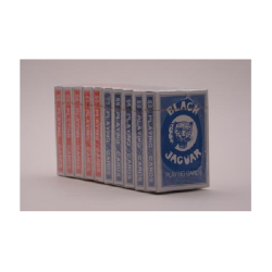 Black Jaguar speelkaarten 55 kaarten, per 10 pakjes