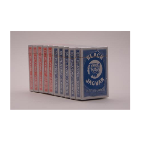 Black Jaguar speelkaarten 55 kaarten, per 10 pakjes