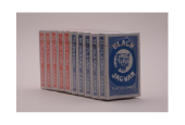 Cartes à jouer Jaguar noires 55 cartes, par 10 paquets