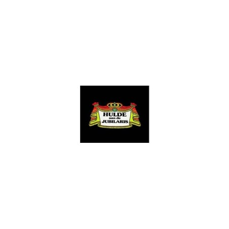 Huldeschild hulde aan de jubilaris pak a 10 stuks 47x33cm karton