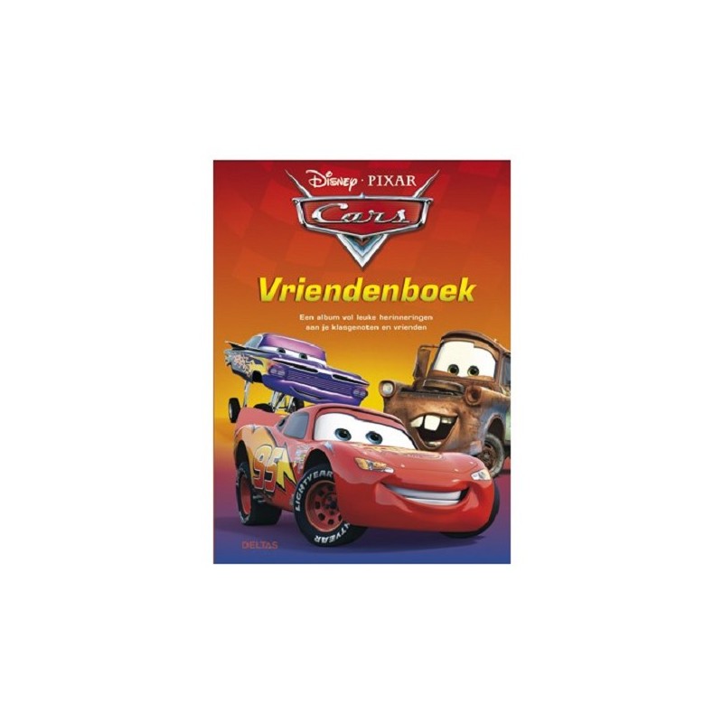 Disney vriendenboek Cars