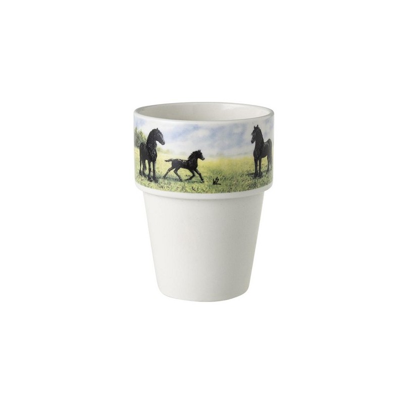 Wiebe van der Zee Melkbeker Wij Gevoel doos a 6 stuks Ø7,5 cm 260ml porselein