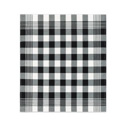 DDDDD Torchon Block noir 6 pièces