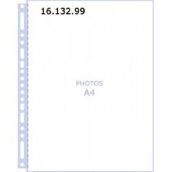 Sacs photo Henzo A4 transparent pack de 10 pièces