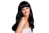 Perruque chic noire