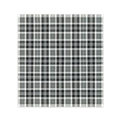 DDDDD Torchon Kilt anthracite 60x65cm 6 pièces