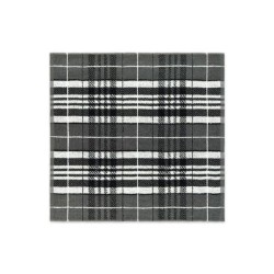 DDDDD Torchon de cuisine kilt anthracite 50x55cm 6 pièces
