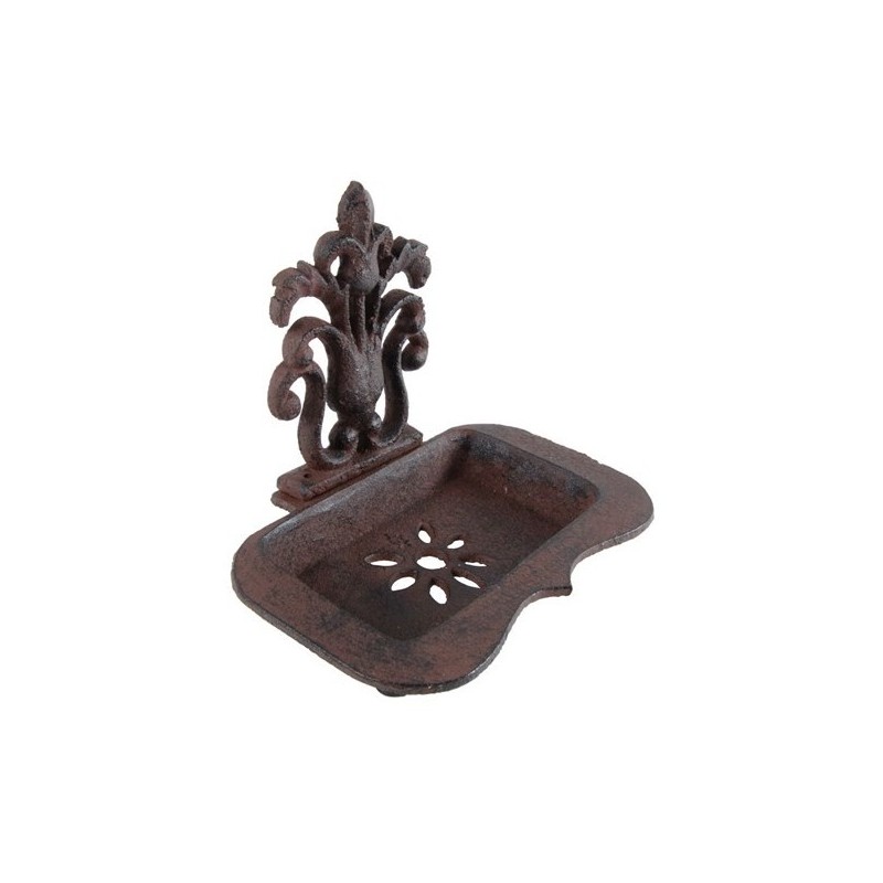 Esschert Design Zeepbakje gietijzer 15,5x11,7x13,8cm