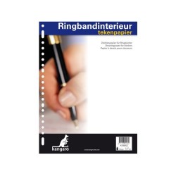 Ringbandinterieur 23r tekenpapier
