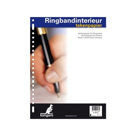 Ringbandinterieur 23r tekenpapier