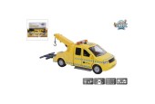 Kids Globe afsleepwagen die cast met licht en geluid 16cm, pullback