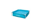 Intex mini frame kinder zwembad Blauw, 122x122 cm, leeftijd 3+