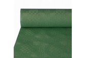 Nappe damassé papier ROL118cmx8m vert foncé
