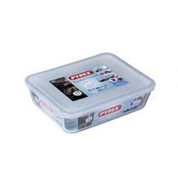 Pyrex COOK&FREEZE plat rectangle verre avec couvercle plastique 1,5L