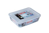Pyrex COOK&FREEZE plat rectangle verre avec couvercle plastique 1,5L