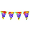 Ligne de drapeau 10mtr numéros 18 ans Pack de 10 pièces