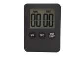 Balance Minuterie de cuisine numérique gris noir 5,3x7cm
