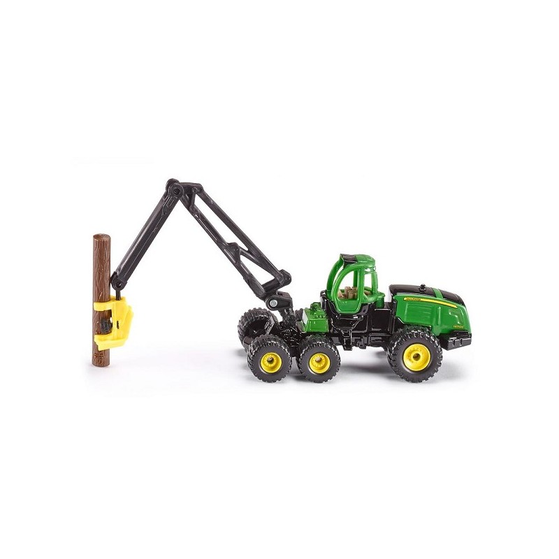 Siku 1652 John Deere boomrooimachine met boomstammen