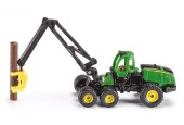 Siku 1652 John Deere boomrooimachine met boomstammen