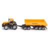 Siku 1858 Tractor met dolly en kantelbak