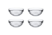 Duralex Schaal Lys stapelbaar rond hardglas 70ml  7,5cm 4 stuks