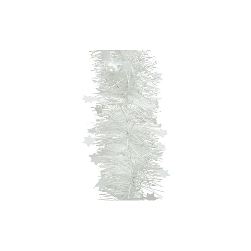 Decoris guirlande de sapin de Noël guirlande étoile brillante lametta